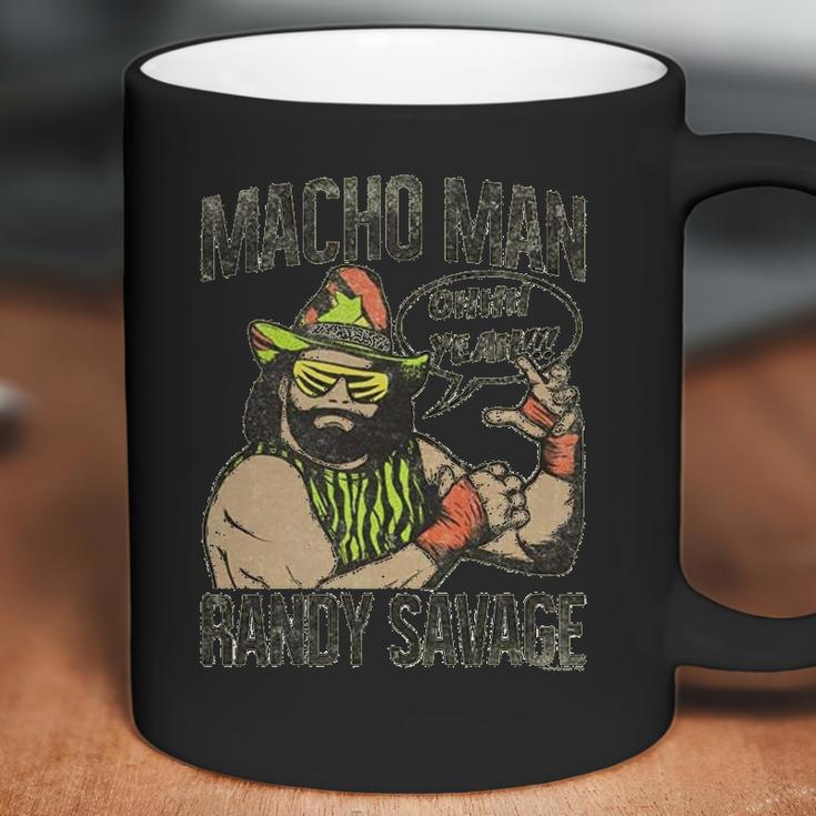 Randy Macho Man Savage Oh Yeah Graphic Coffee Mug