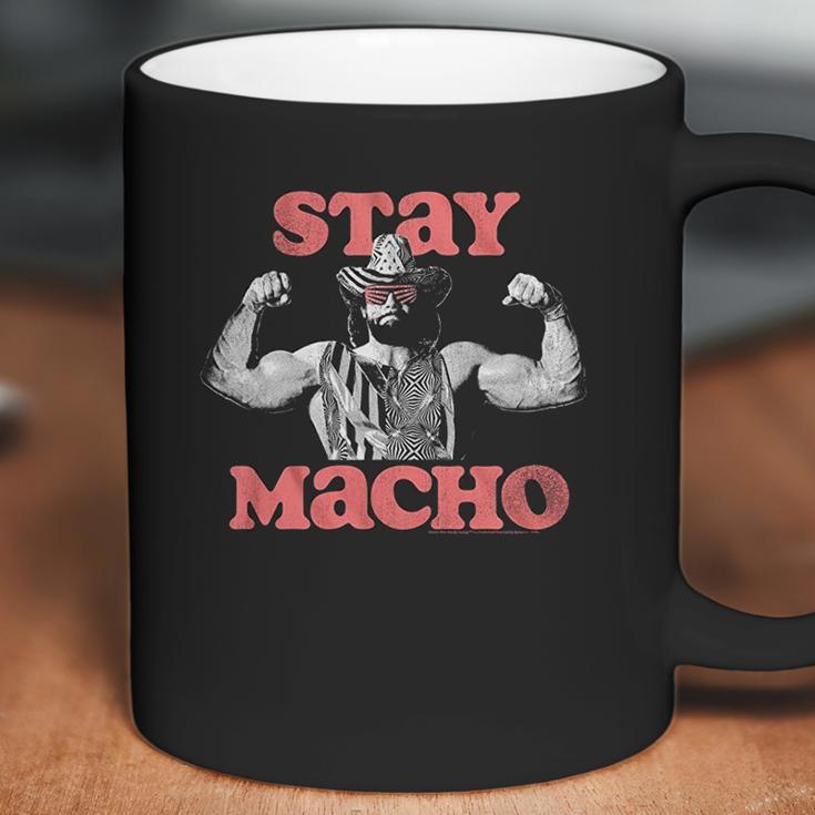 Randy Macho Man Savage Stay Macho Coffee Mug