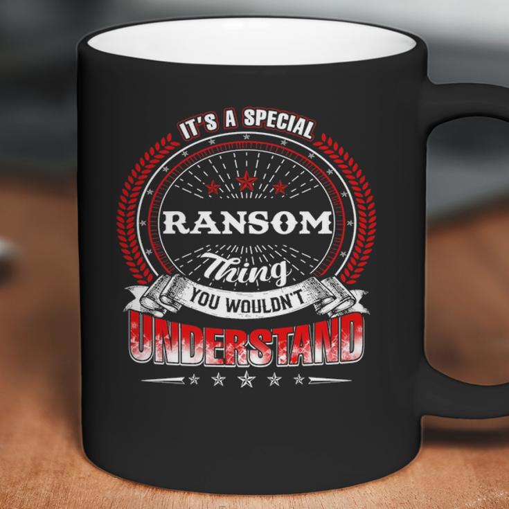 Ransom Shirt Family Crest RansomShirt Ransom Clothing Ransom Tshirt Ransom Tshirt Gifts For The Ransom Coffee Mug