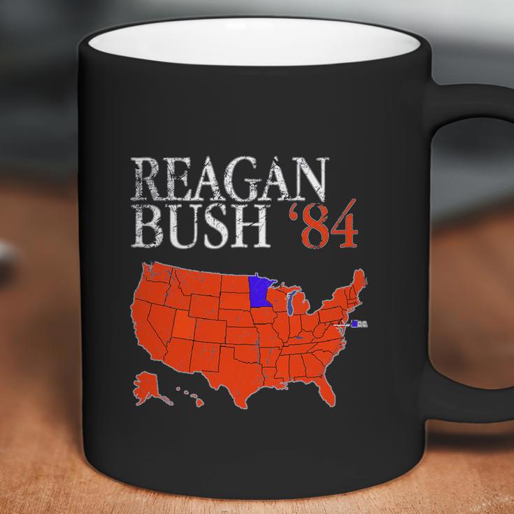 Reagan Bush 1984 Coffee Mug