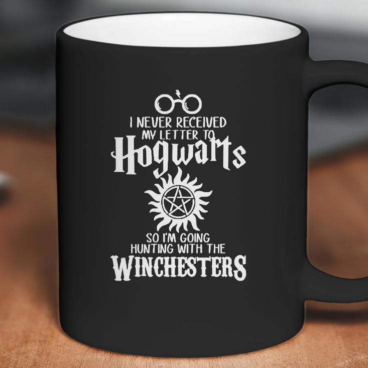 I Never Received My Letter To Hogwarts Im Going Hunting With The Winchesters Coffee Mug