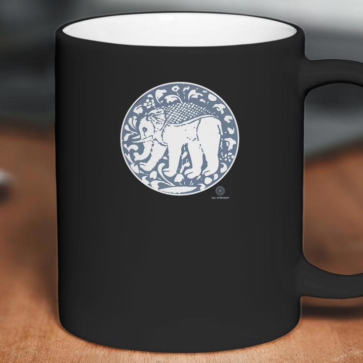 Regal Medieval Elephant Print By The Arabesque Coffee Mug