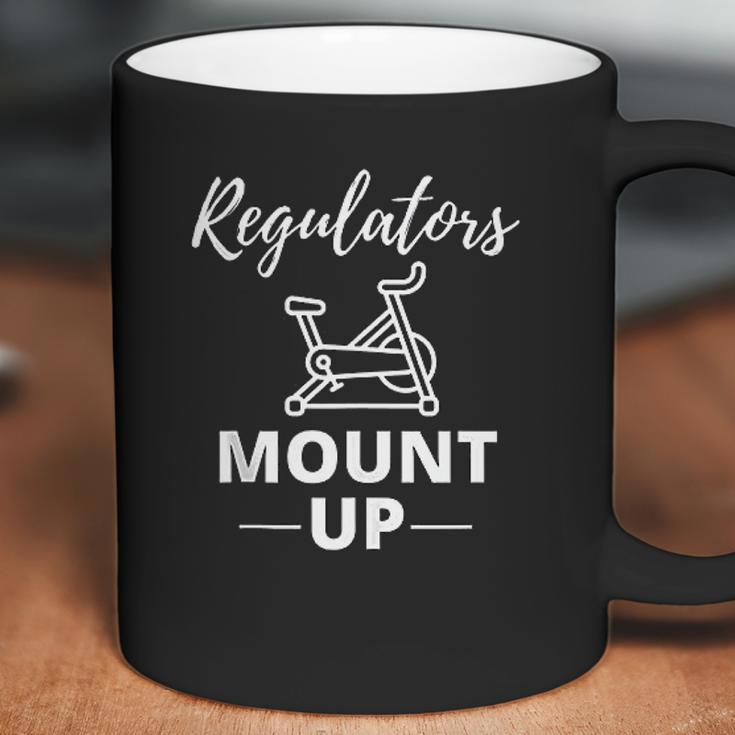 Regulators Mount Up Spin Class Funny Spinning Workout Gym Coffee Mug