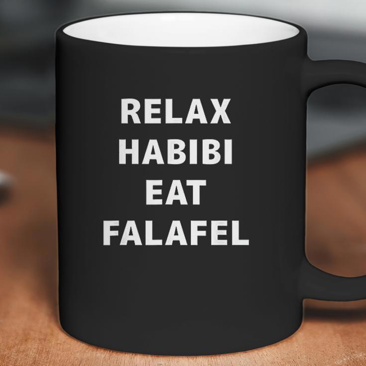 Relax Habibi Eat Falafel Middle Eastern Food Coffee Mug