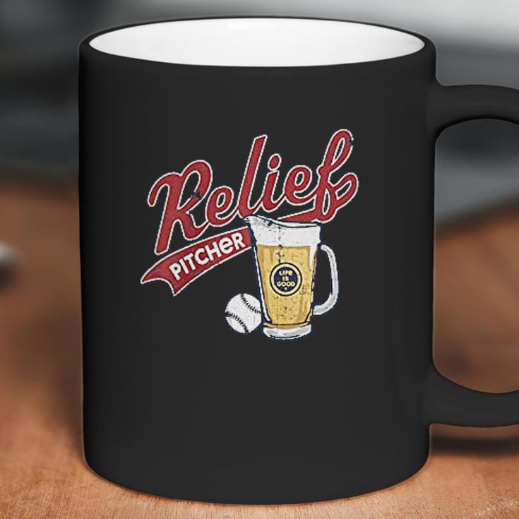 Relief Pitcher Coffee Mug