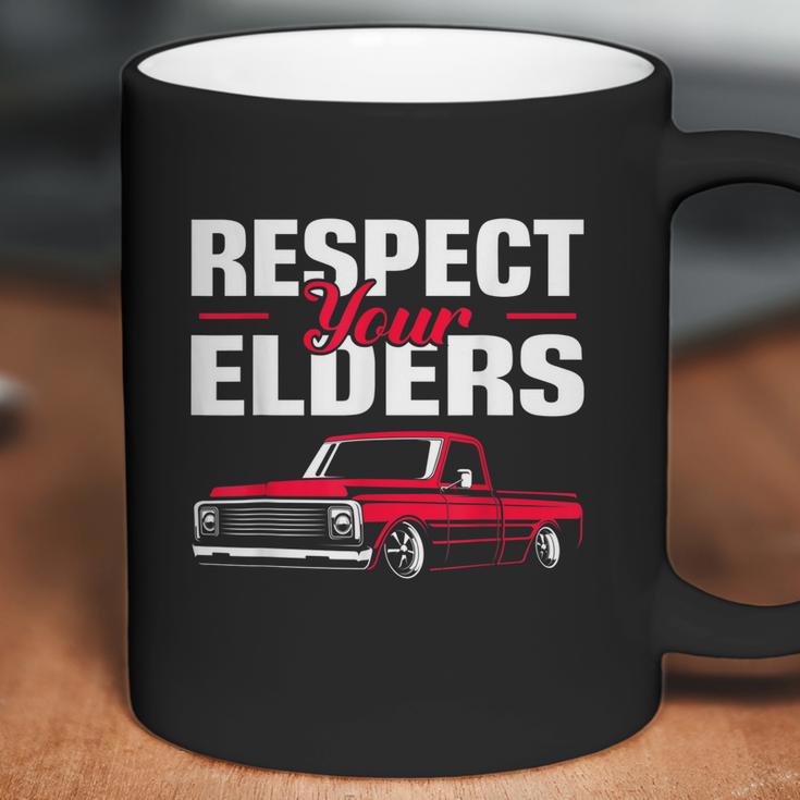 Respect Your Elders Classic Lowrider C10 Vintage Truck Coffee Mug