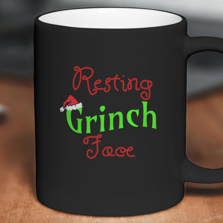 Resting Grinch Face Grinch Stole Christmas Coffee Mug