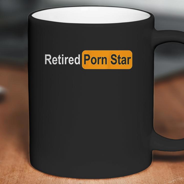 Retired Pon Star Funny Gag Coffee Mug