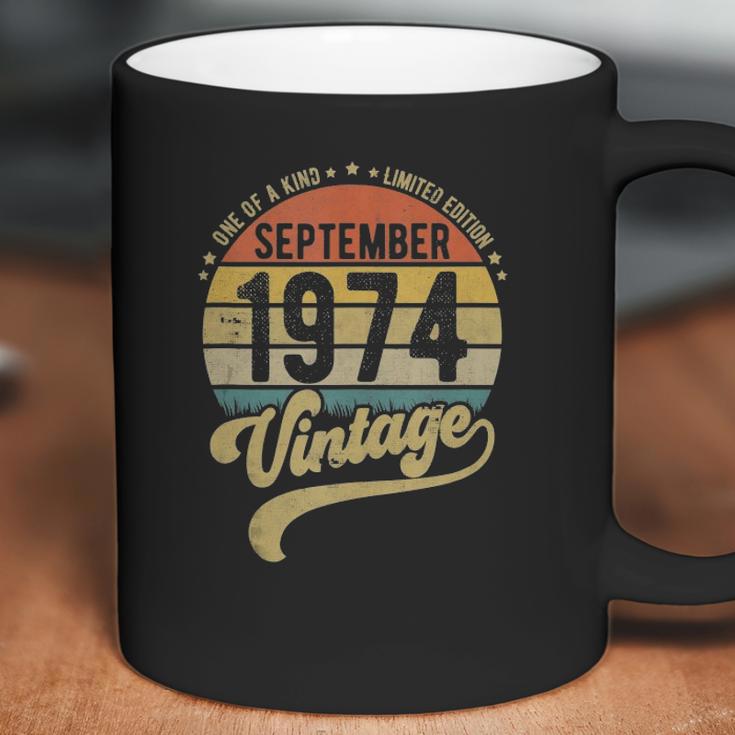 Reto 47Th Birthday 47 Years Old Born In September 1974 Coffee Mug