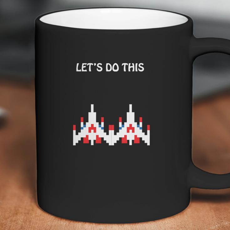 Retro 80S Arcade Game Galaga Challengeby Nerd Digs Coffee Mug