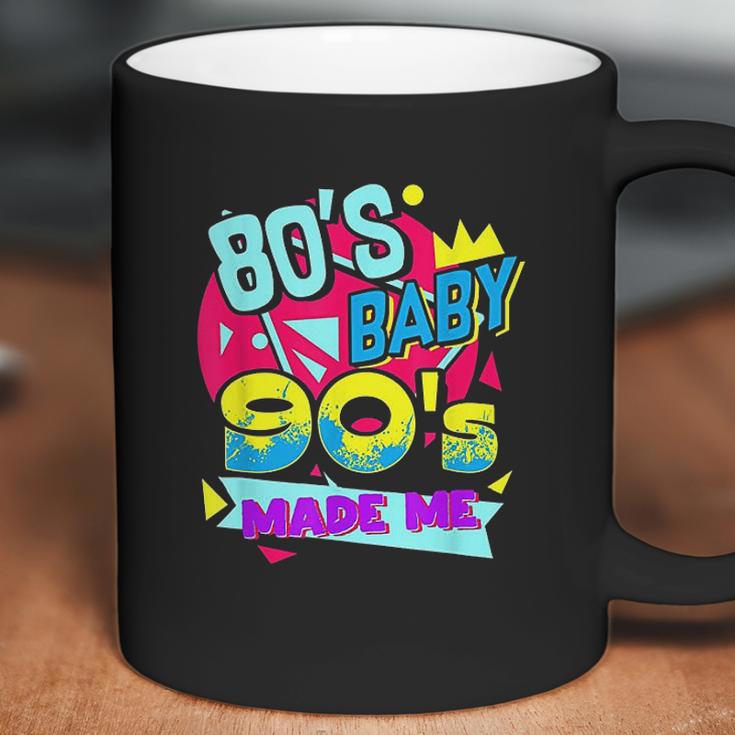 Retro 80S Baby 90S Made Me I Love The 1980S 1990S Coffee Mug