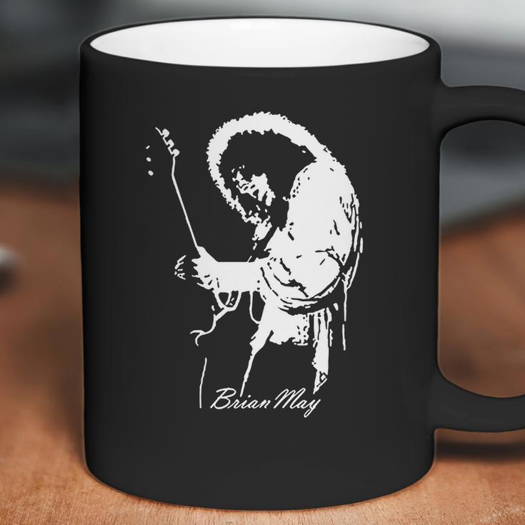 Retro Graphic Brian May Art Coffee Mug