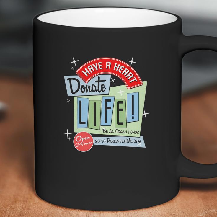 Retro Donate Life Coffee Mug