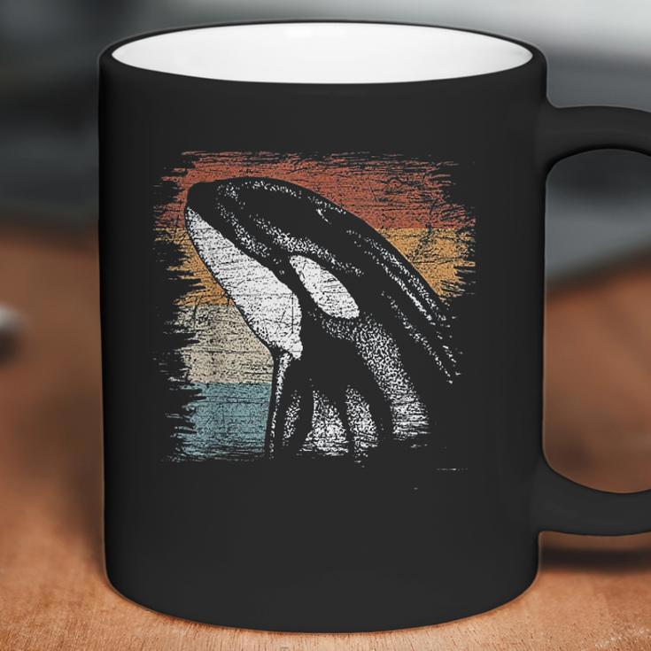 Retro Killer Whale Vintage Coffee Mug