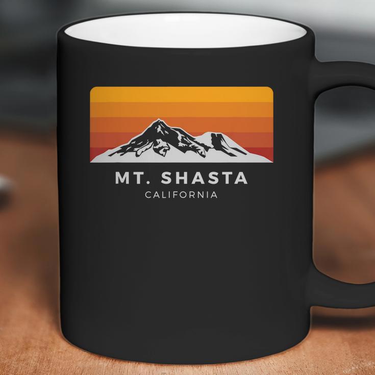 Retro Mount Shasta California Sunset Shirt Coffee Mug