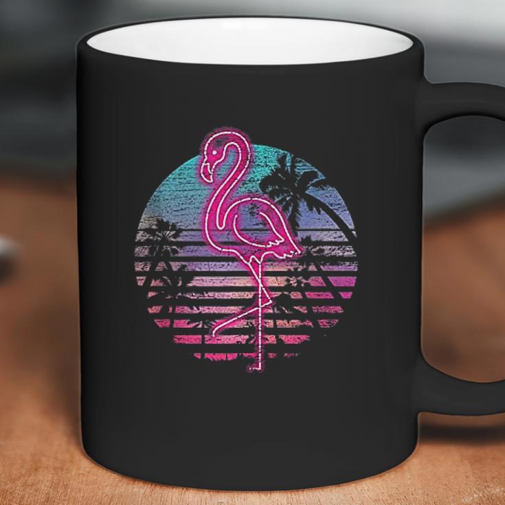 Retro Tropic Flamingo Coffee Mug