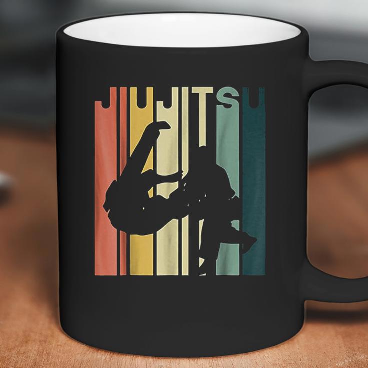 Retro Vintage Bjj Martial Arts Jiu Jitsu Coffee Mug