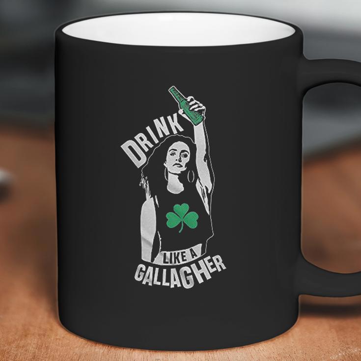 Retta Drink Like A Gallagher Ladies Coffee Mug