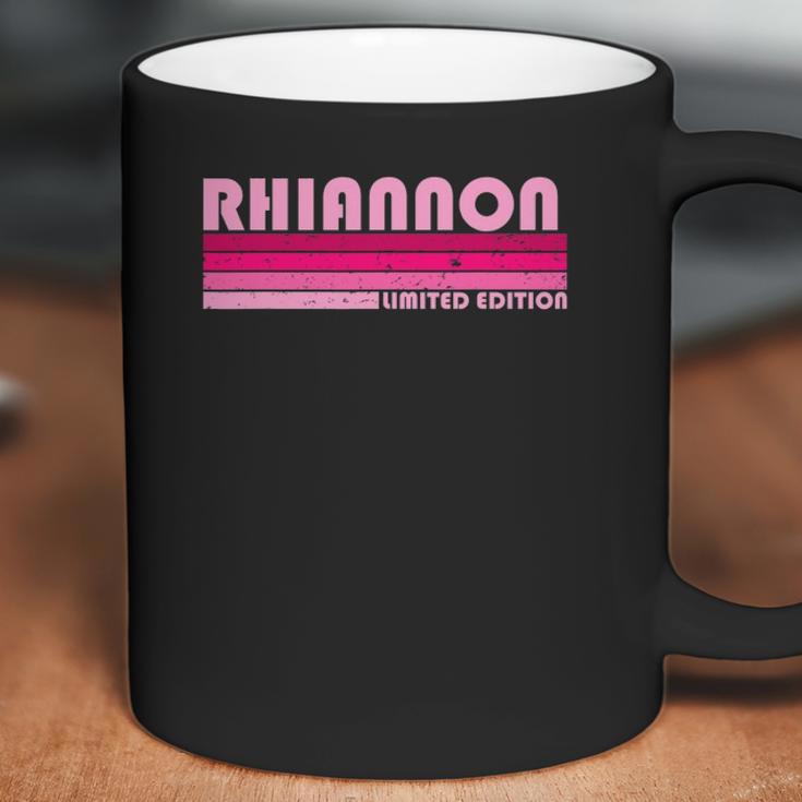 Rhiannon Name Personalized Retro Vintage 80S 90S Coffee Mug