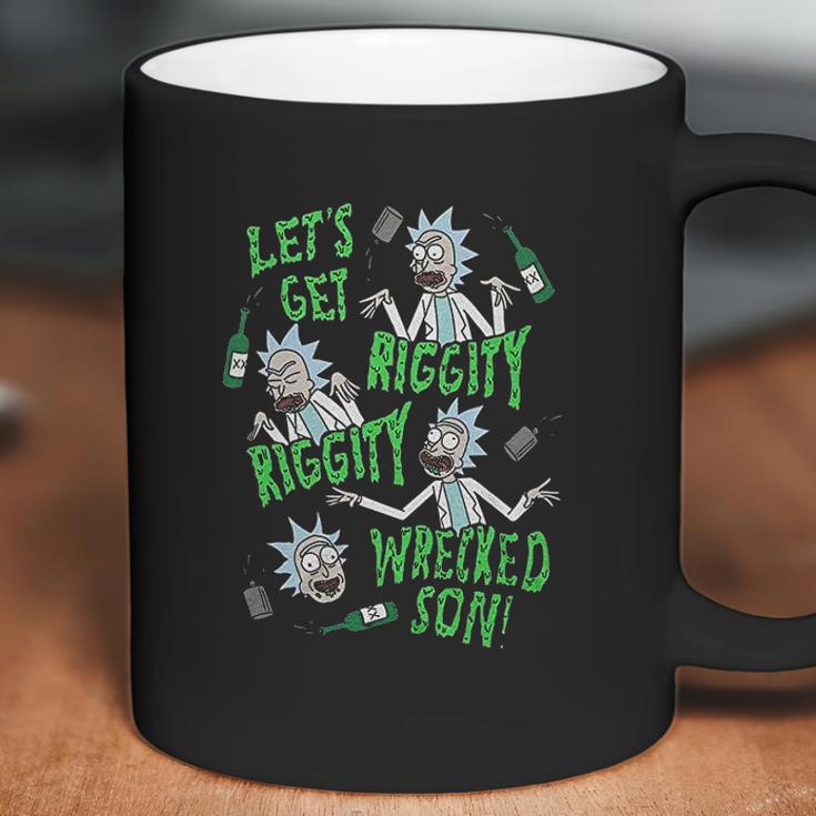 Ripple Junction Rick And Morty Riggity Riggity Wrecked Coffee Mug