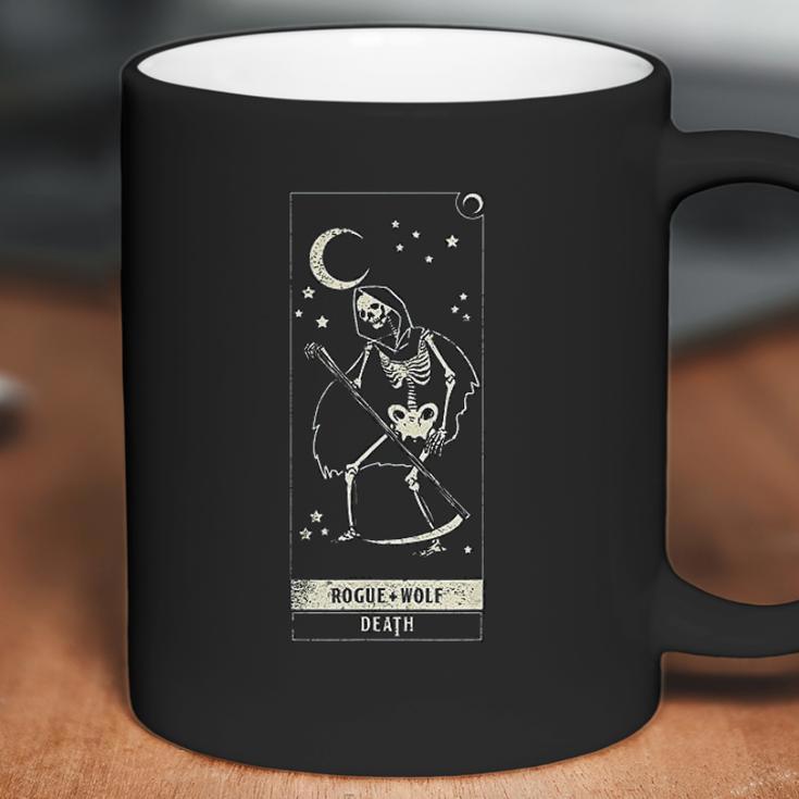 Rogue Wolf Death Retro Dark Symbol Ghoulish Goth Lover Gift Coffee Mug