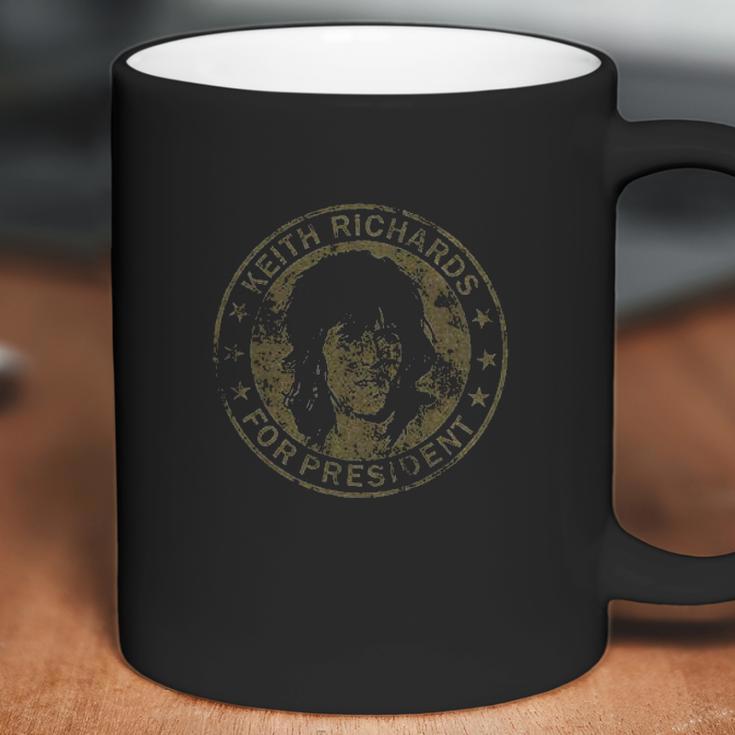 Rolling Stones Mens Keith For President Coffee Mug