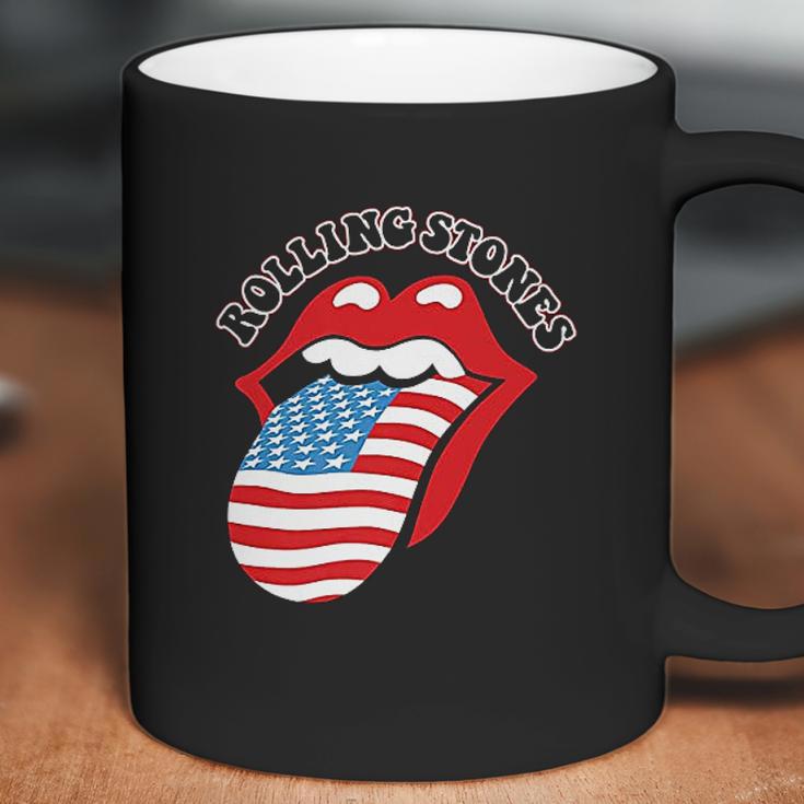 Rolling Stones Usa Tongue Coffee Mug