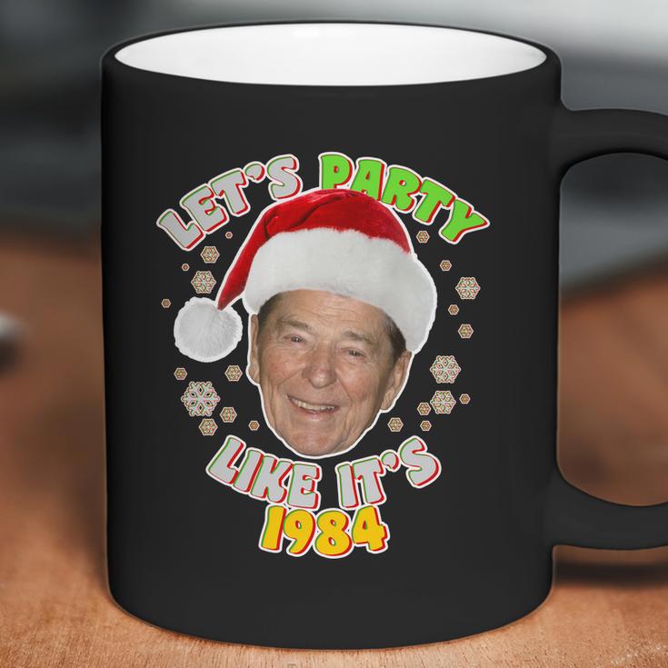 Ronald Reagan Lets Party Like Its 1984 Coffee Mug