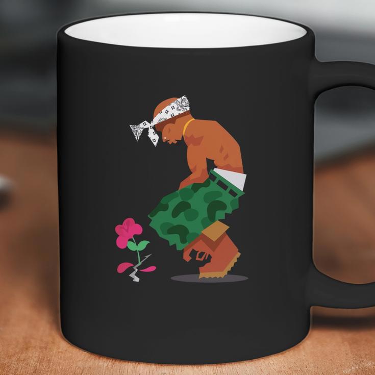 The Rose That Grew From Concrete Tupac Coffee Mug