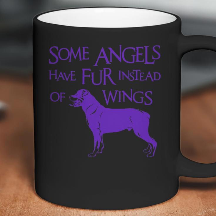 Rottweiler Angel Long Sleeve Coffee Mug