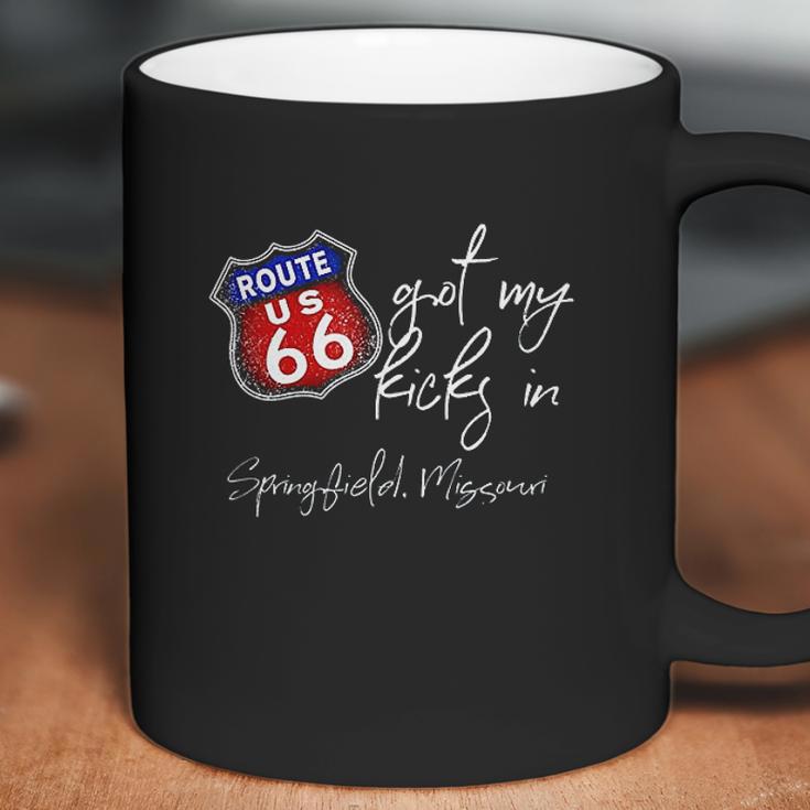 Route 66 Got My Kicks In Springfield Missouri Souvenir Coffee Mug