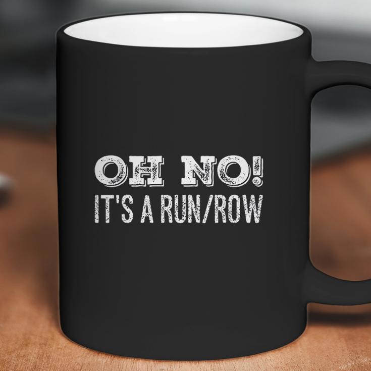 Run Row Fitness Excercise Coffee Mug