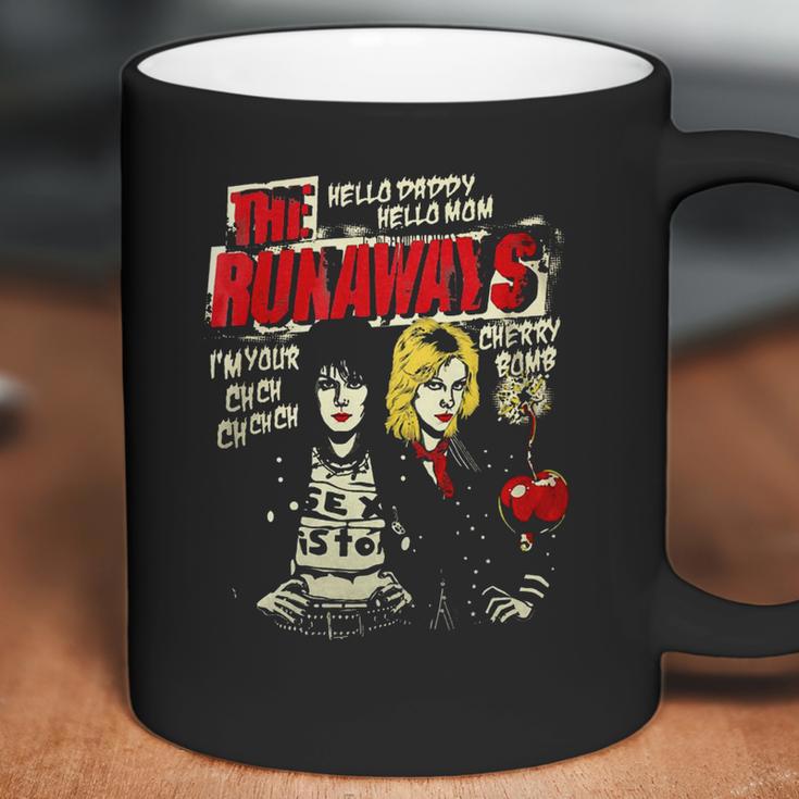 The Runaways Cherry Bomb Tshirt Coffee Mug