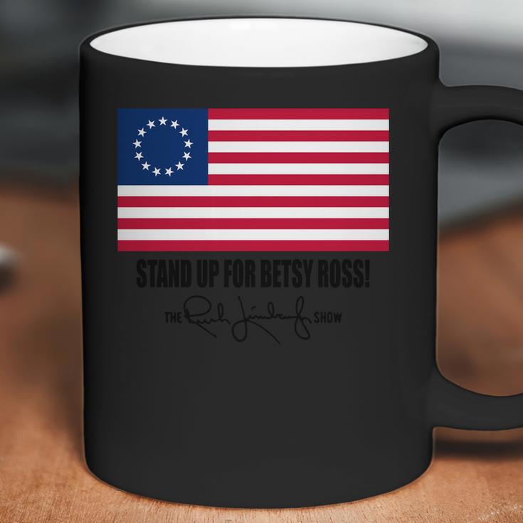 Rush Limbaugh Betsy Ross Flag Coffee Mug