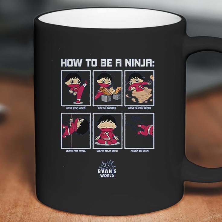 Ryans World How To Be A Ninja Skills Boys Coffee Mug