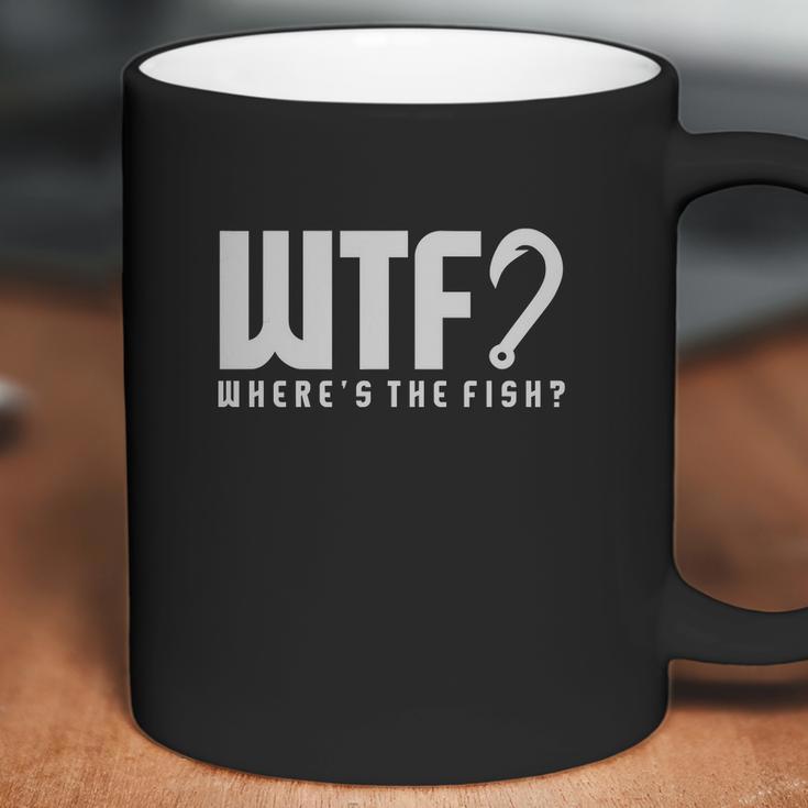 Where S The Fish Wtf Tee Coffee Mug