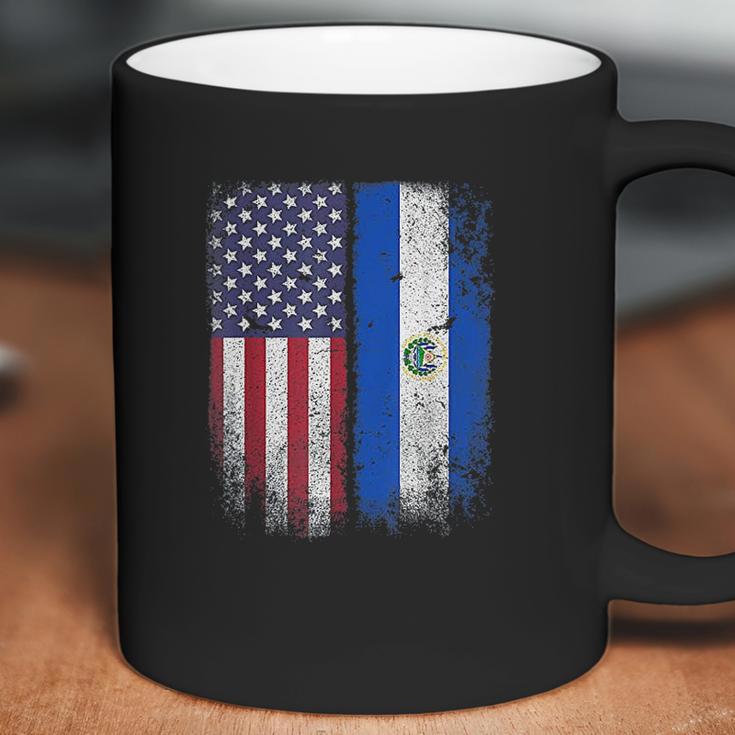 Salvadoran American Flag El Salvador Salvadorean Salvadorian Coffee Mug