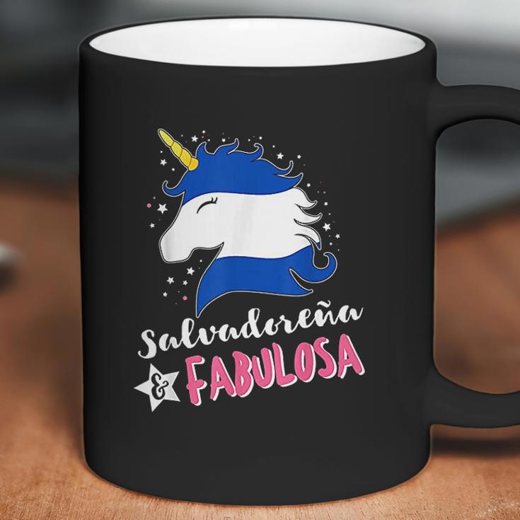 Salvadoran Flag El Salvador Unicornio Coffee Mug