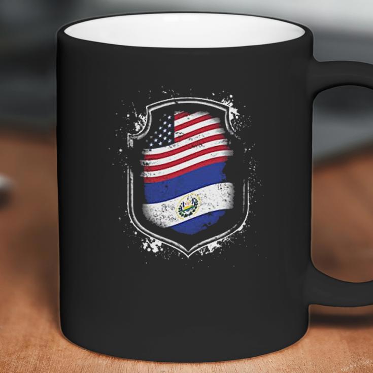 Salvadorian American Flags Of El Salvador And Usa Coffee Mug