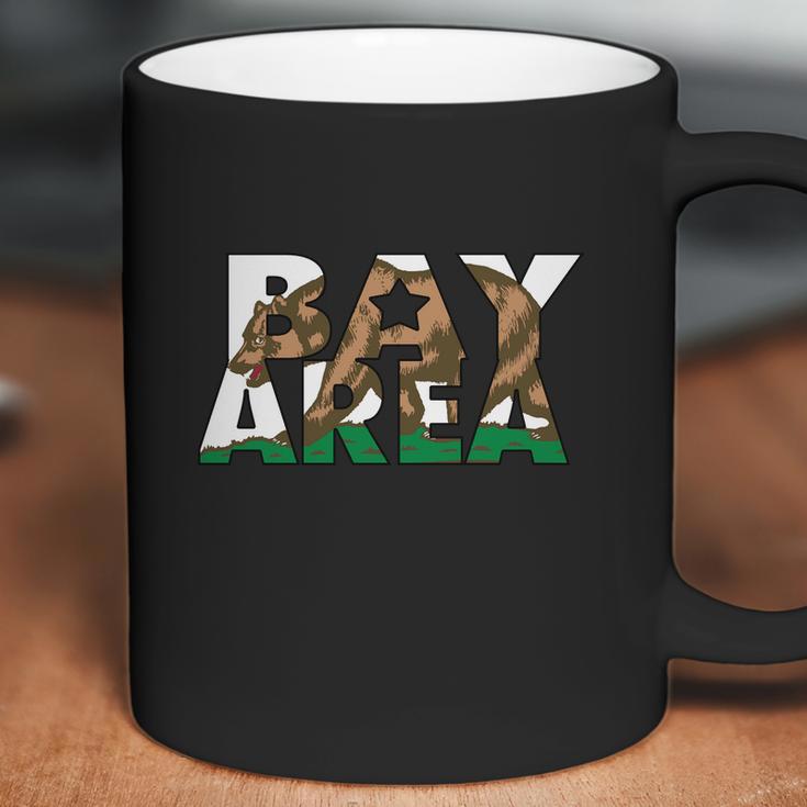 San Francisco Bay Area California Flag Bear Coffee Mug