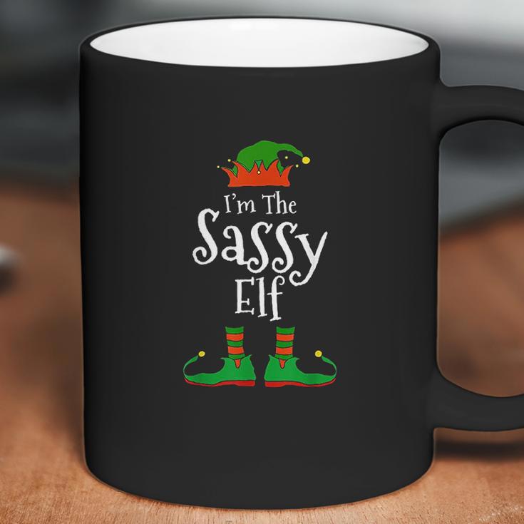 I Am The Sassy Elf Family Matching Funny Christmas Group Gift Coffee Mug