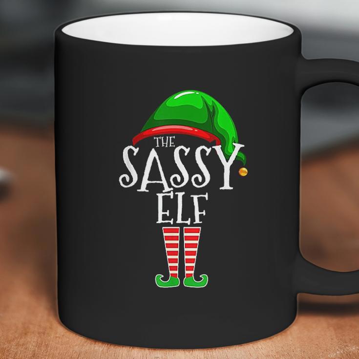 The Sassy Elf Family Matching Group Christmas Gift Funny Coffee Mug