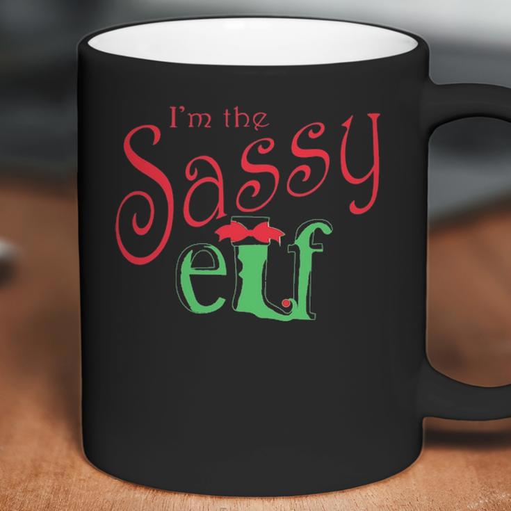 Im The Sassy Elf Funny ChristmasCoffee Mug