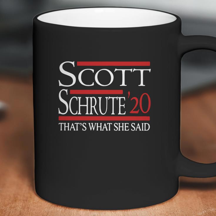 Scott Schrute 20 Thats What She Said Coffee Mug