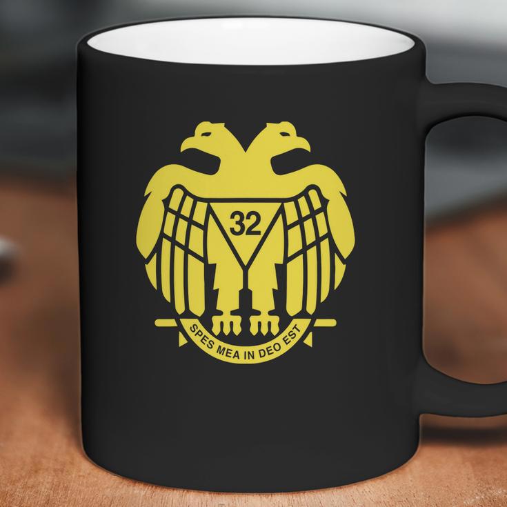 Scottish Rite 32Nd Degree Spes Mea In Deo Est Coffee Mug