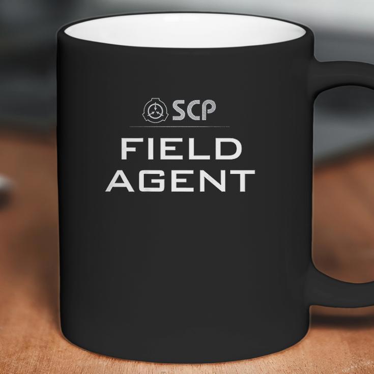 Scp Foundation Field Agent Design On Back Coffee Mug