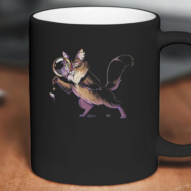 Scraps Cat Detective Coffee Mug