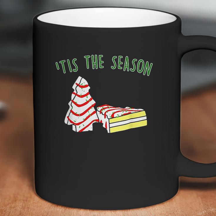 The Season Little Debbie Inspired Christmas Tree Snack Cake Coffee Mug