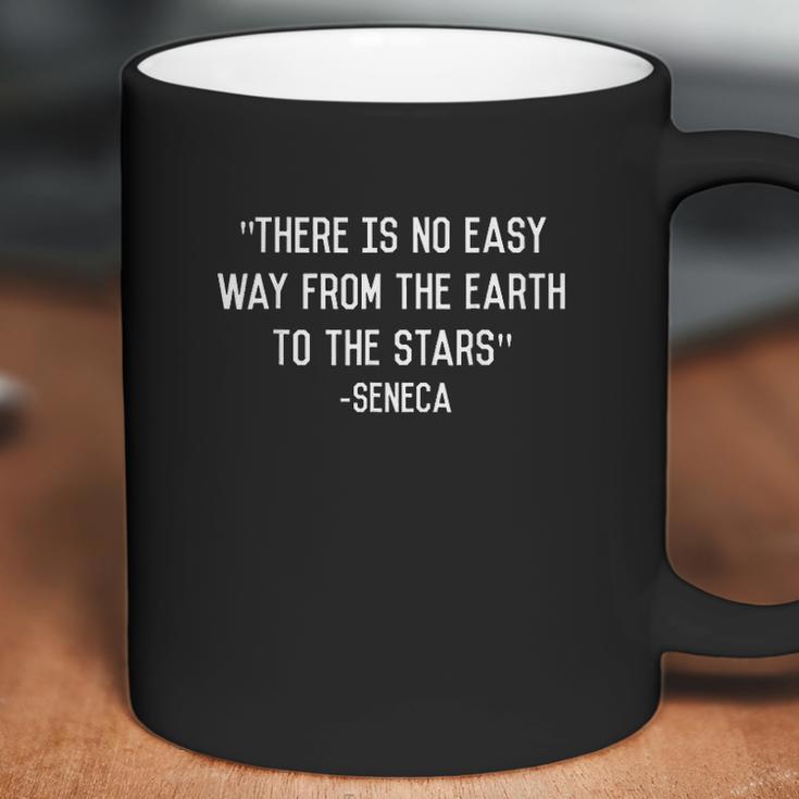 Seneca Space Travel Stoic Philosophy Quote Coffee Mug