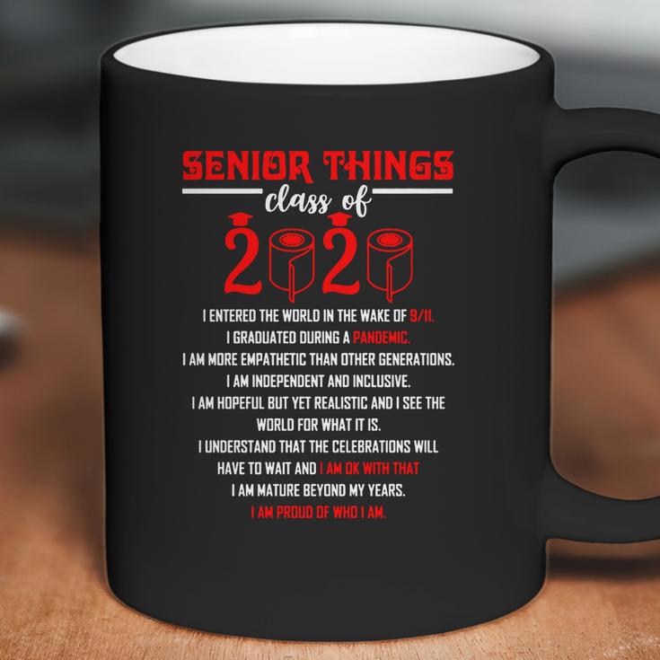 Senior Things Class Of 2020 Shirt Quarantined 2020 Graduation Grad Vintage T-Shirt Coffee Mug